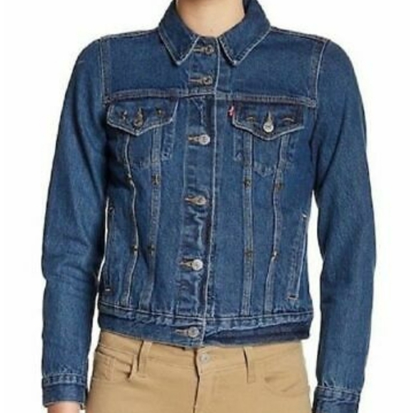 🆕️ Levi Trucker Studded Denim Jacket